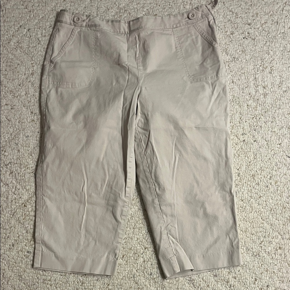 Talbots Women's Tan Bermuda Shorts